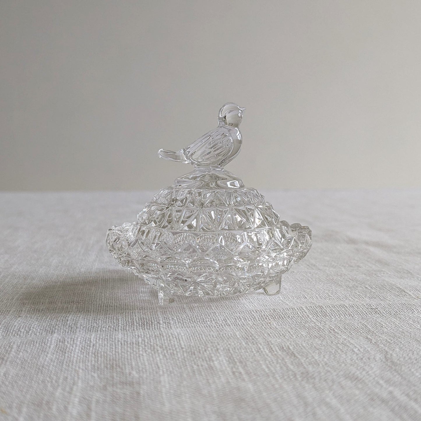 Crystal Bird Trinket Pot