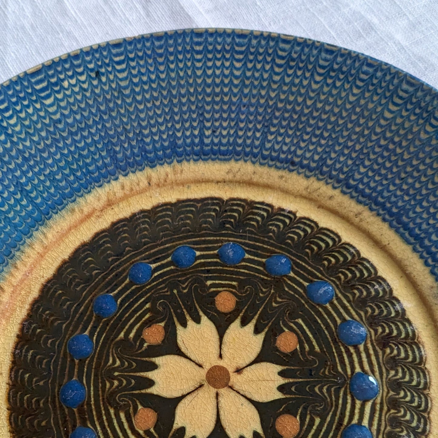 Hungarian Blue Wall Plate