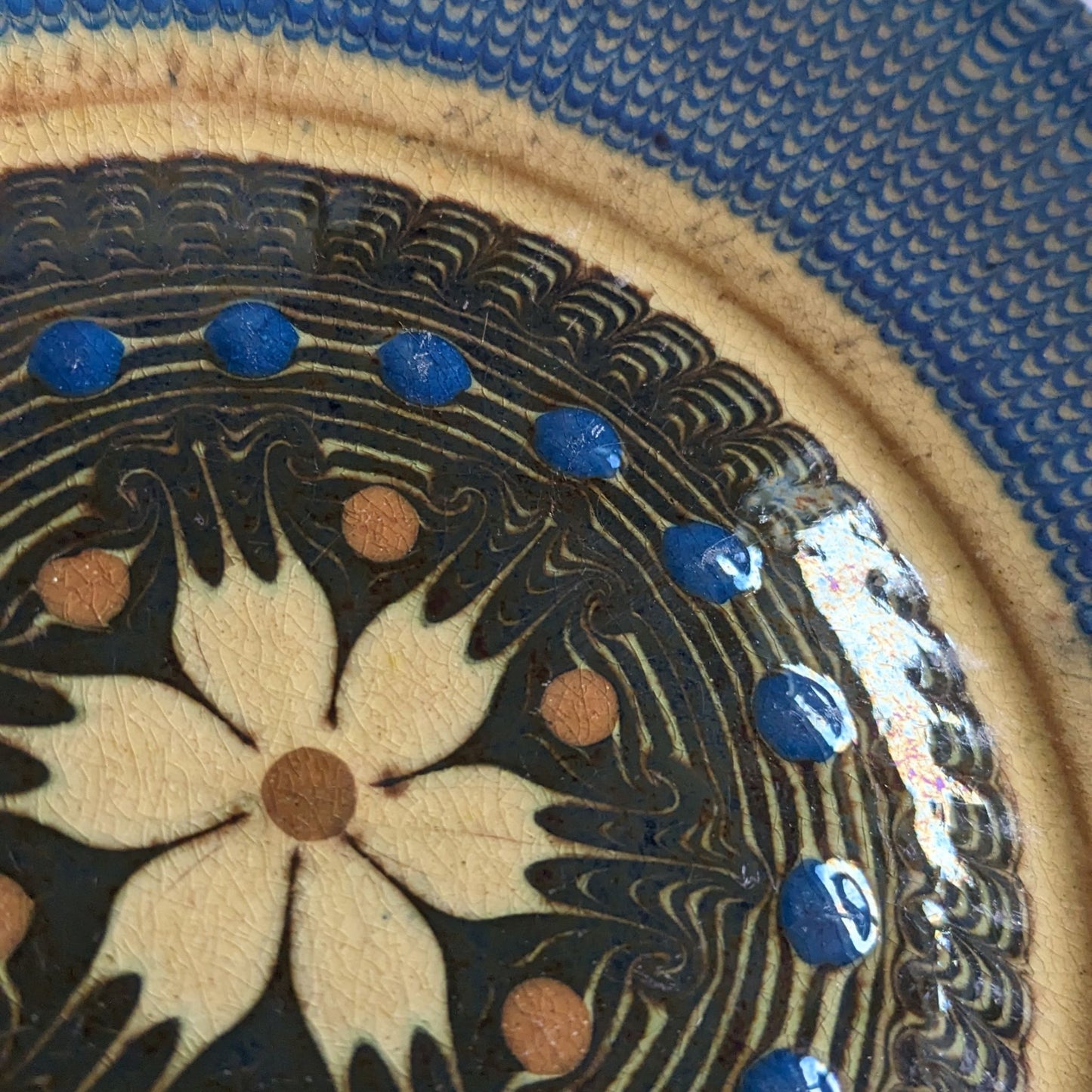 Hungarian Blue Wall Plate