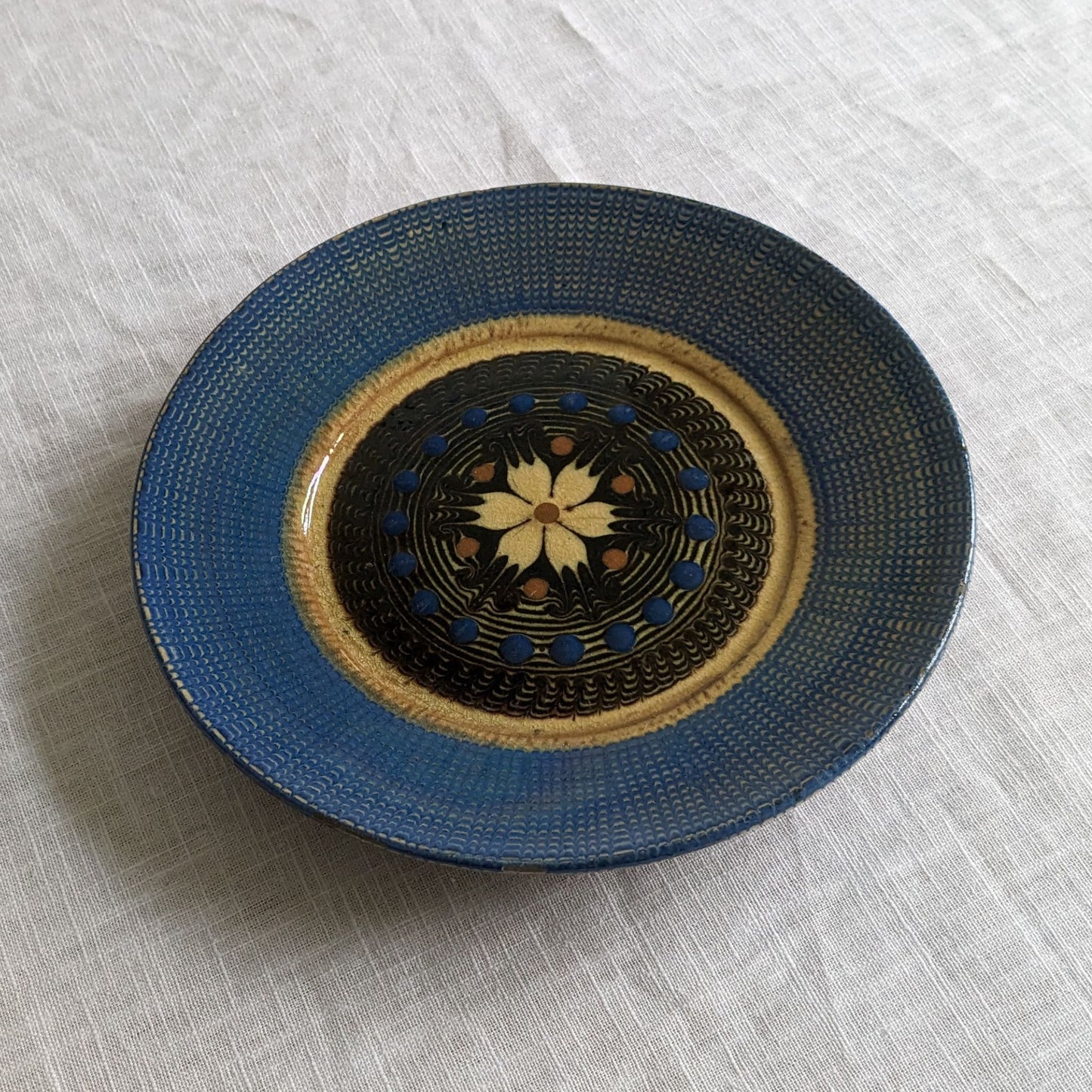 Hungarian Blue Wall Plate