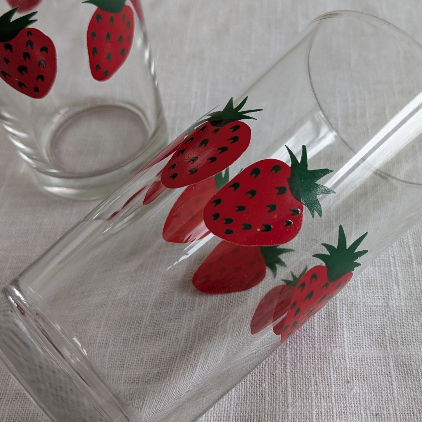 Italian Strawberry Glasses