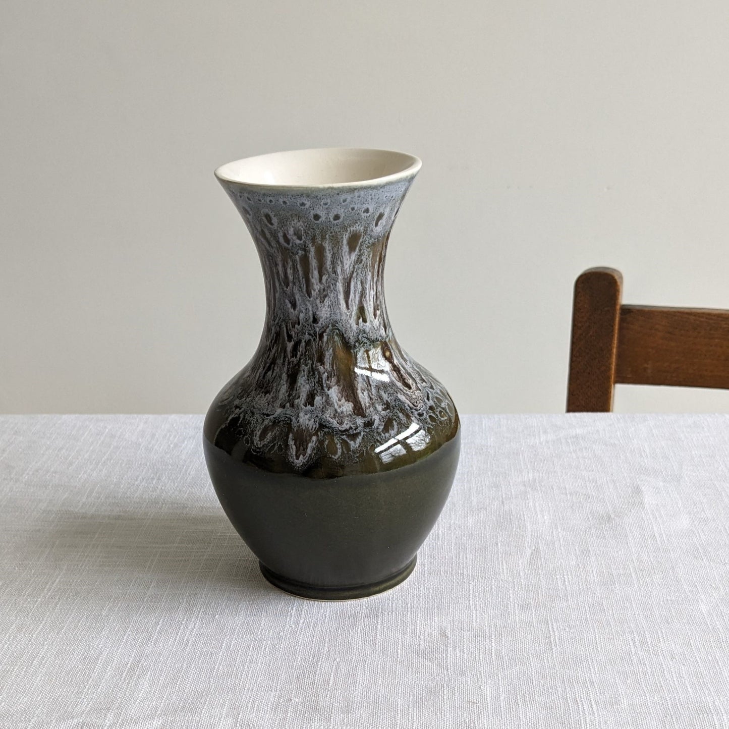 MCM Drip Glaze Vase