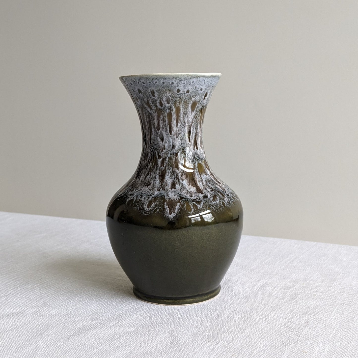 MCM Drip Glaze Vase