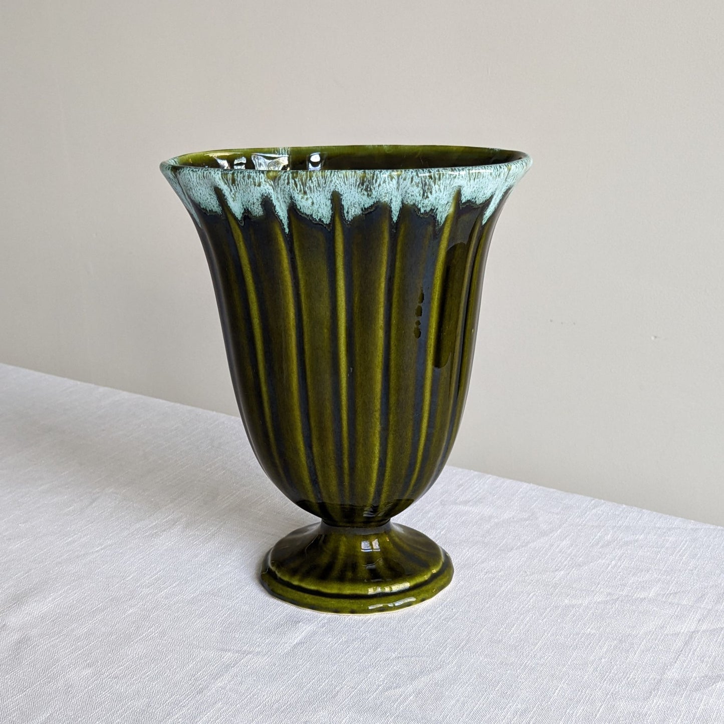 Green Urn Vase