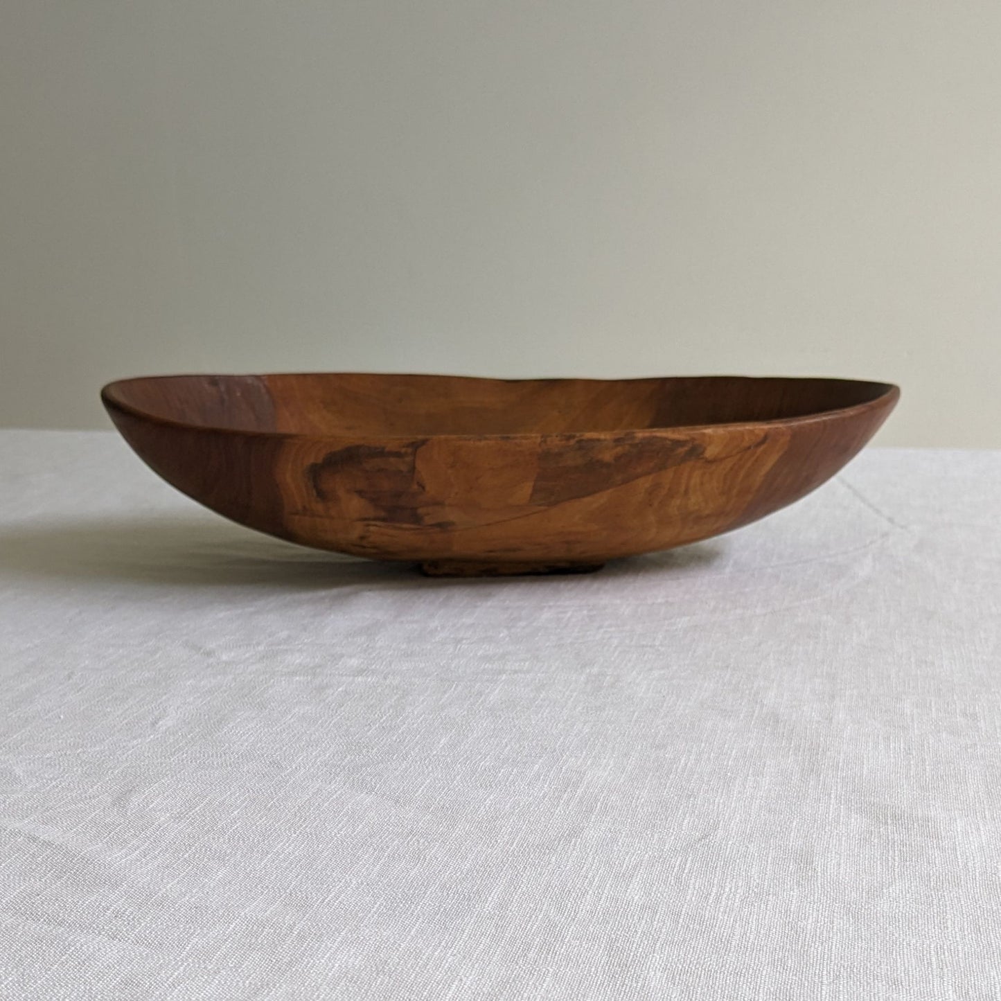 Large Rustic Wood Bowl