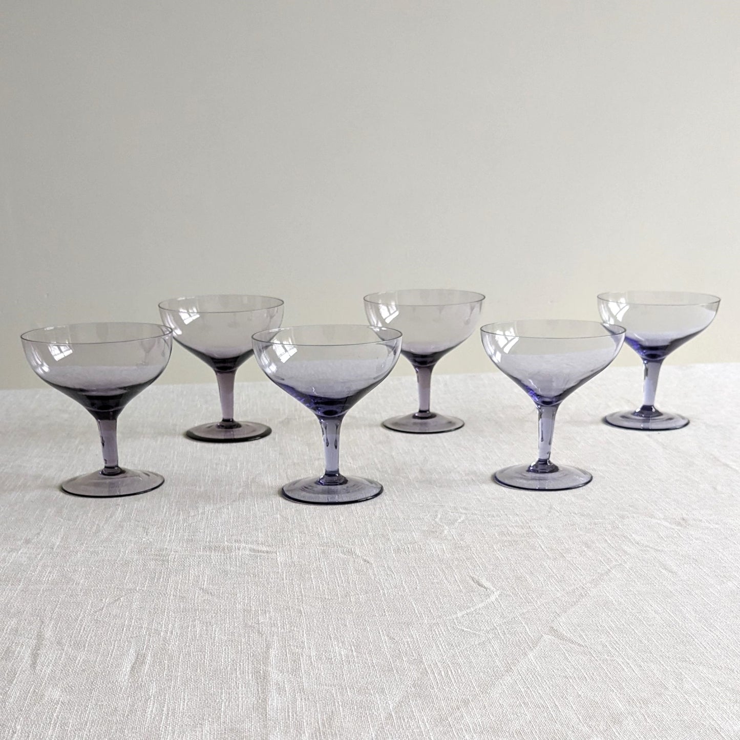 Mid Century Lilac Coupes