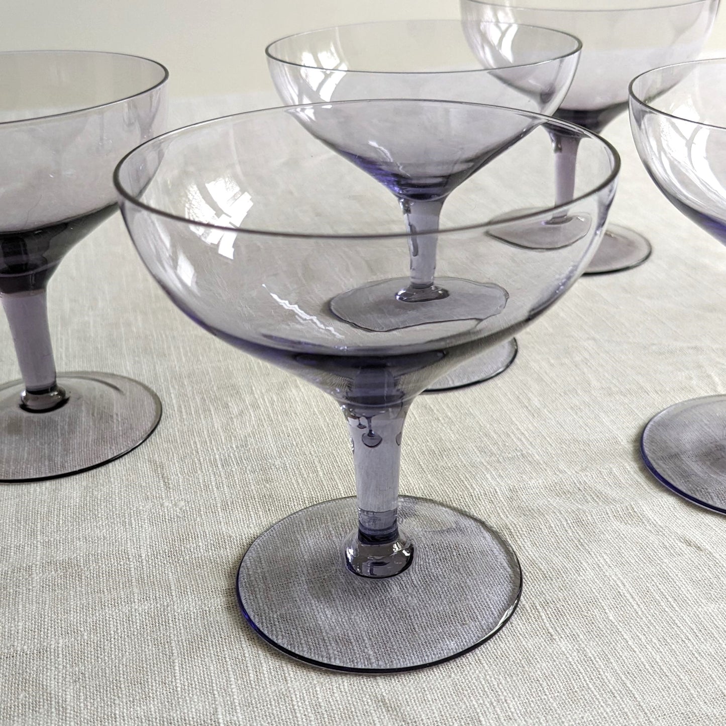 Mid Century Lilac Coupes