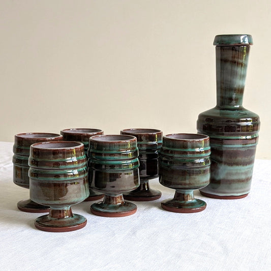 Llangollen Pottery Carafe Set