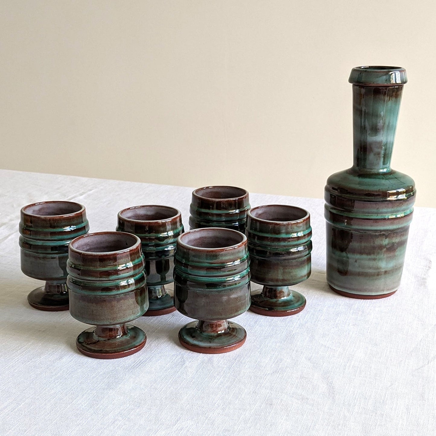 Llangollen Pottery Carafe Set