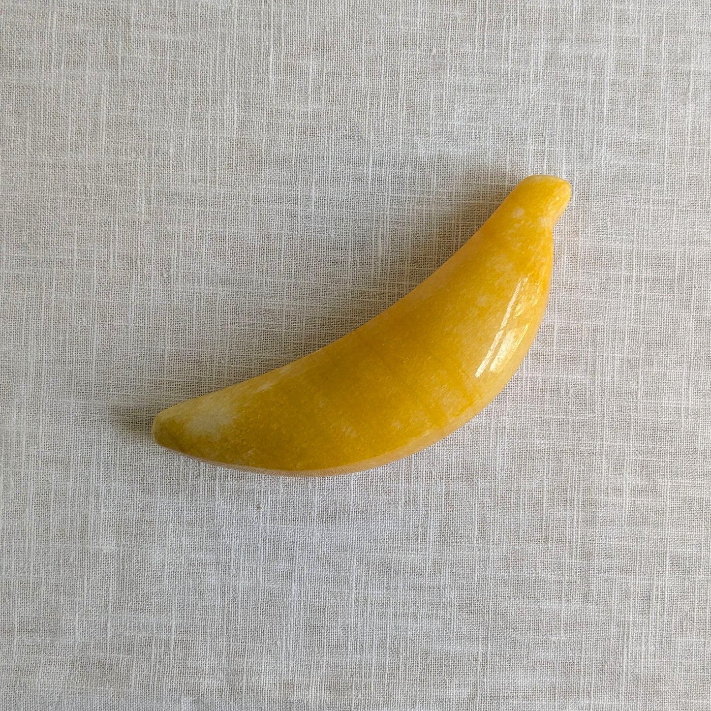 Mid Century Alabaster Banana