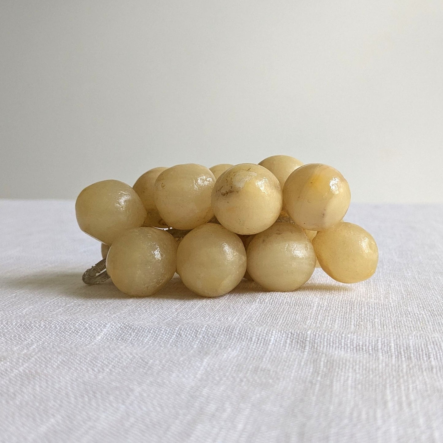 Mid Century Alabaster Grapes