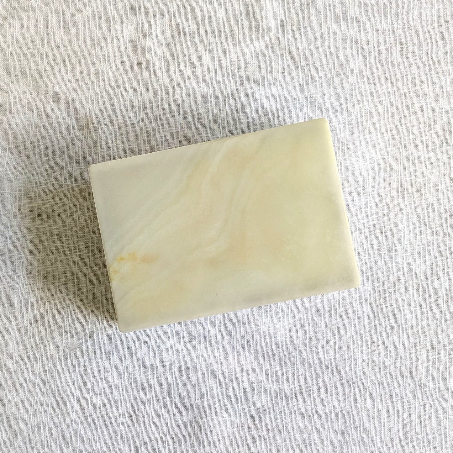Pale Lemon Onyx Box