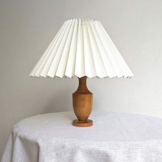 Mid Century Wood Lamp