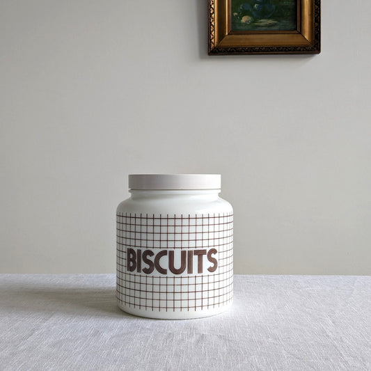 1980s Biscuit Jar