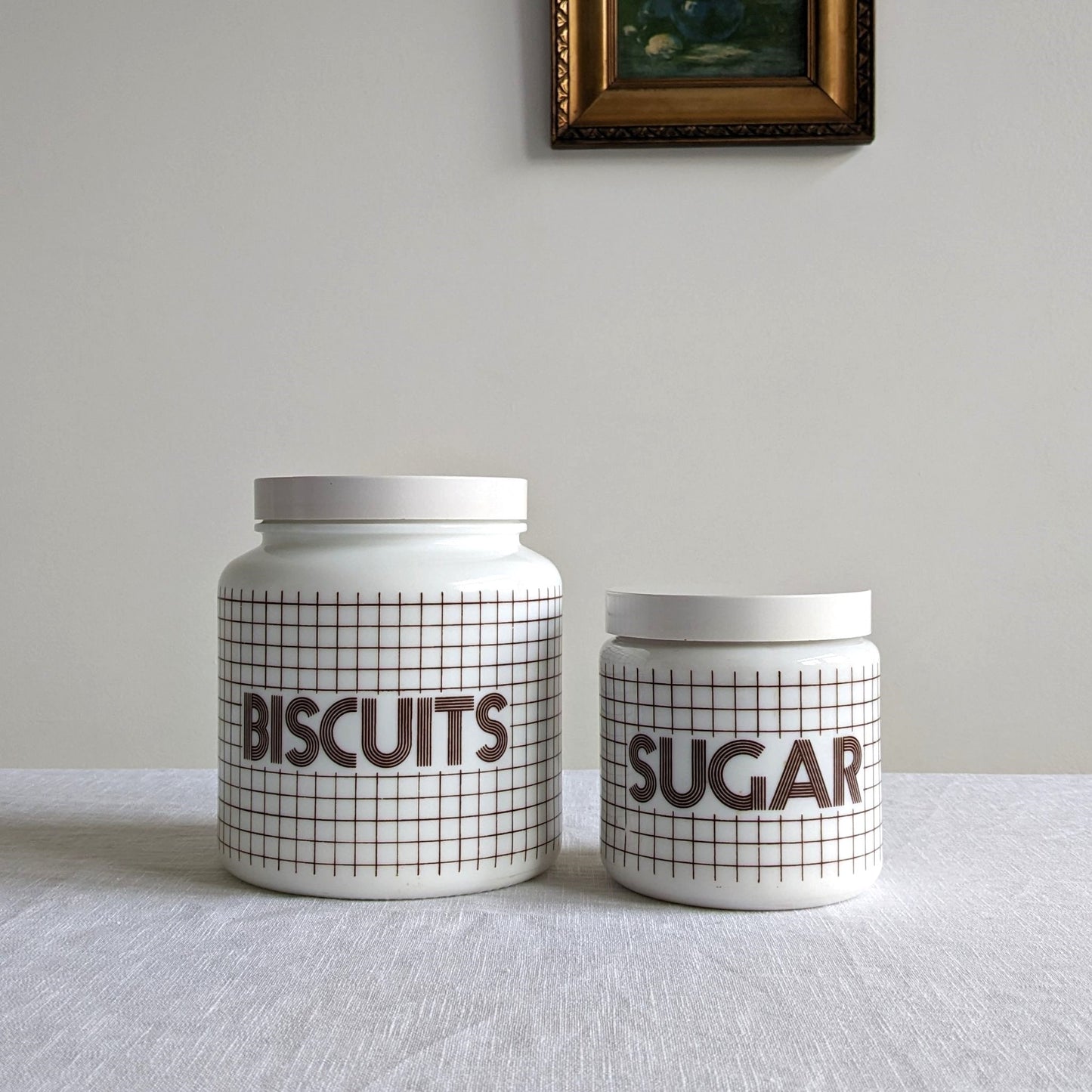 1980s Biscuit Jar