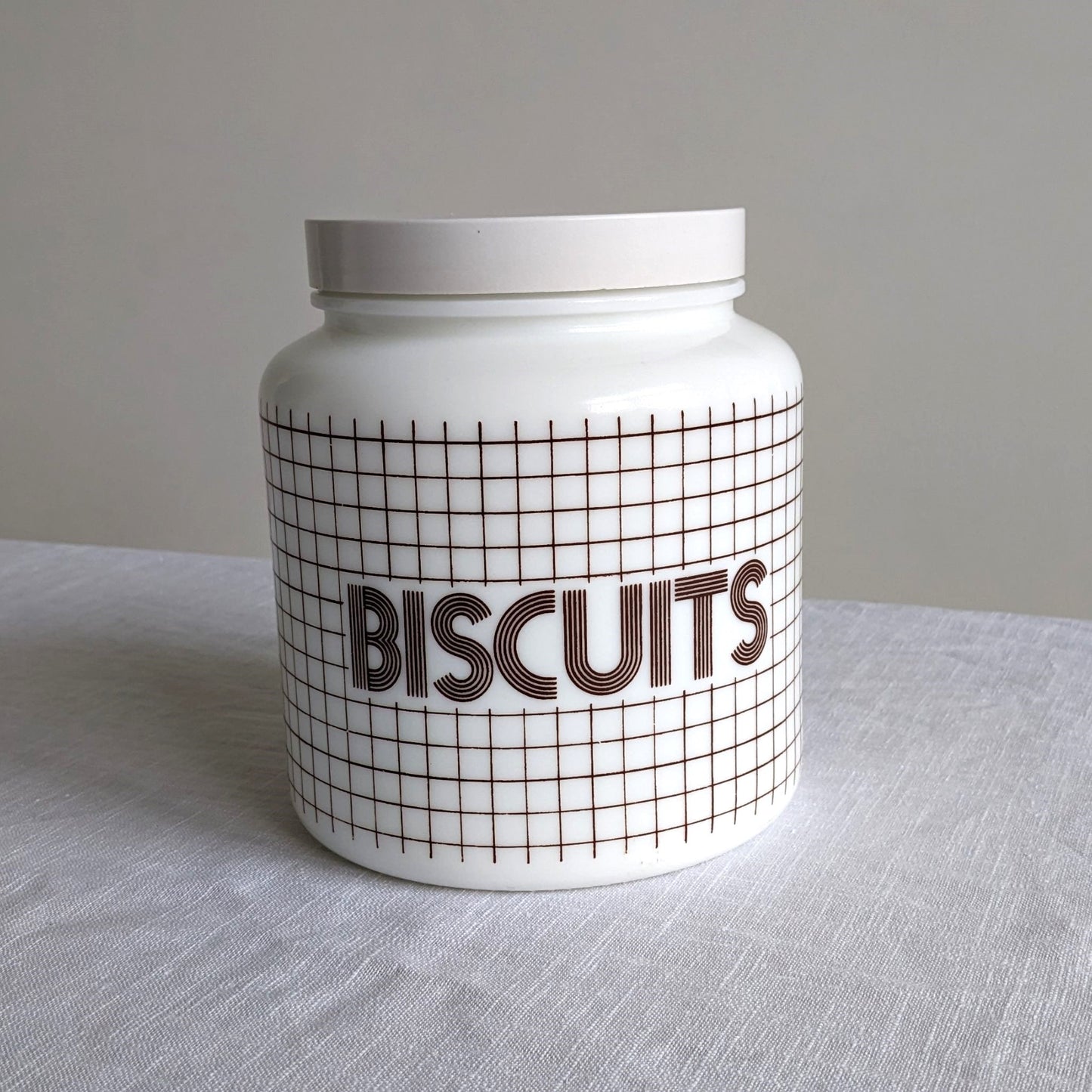 1980s Biscuit Jar