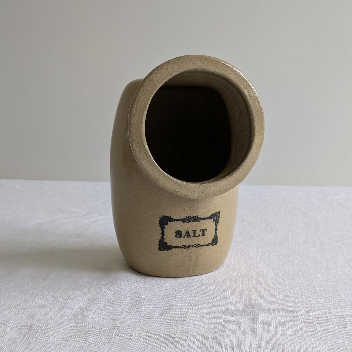 Stoneware Salt Pig