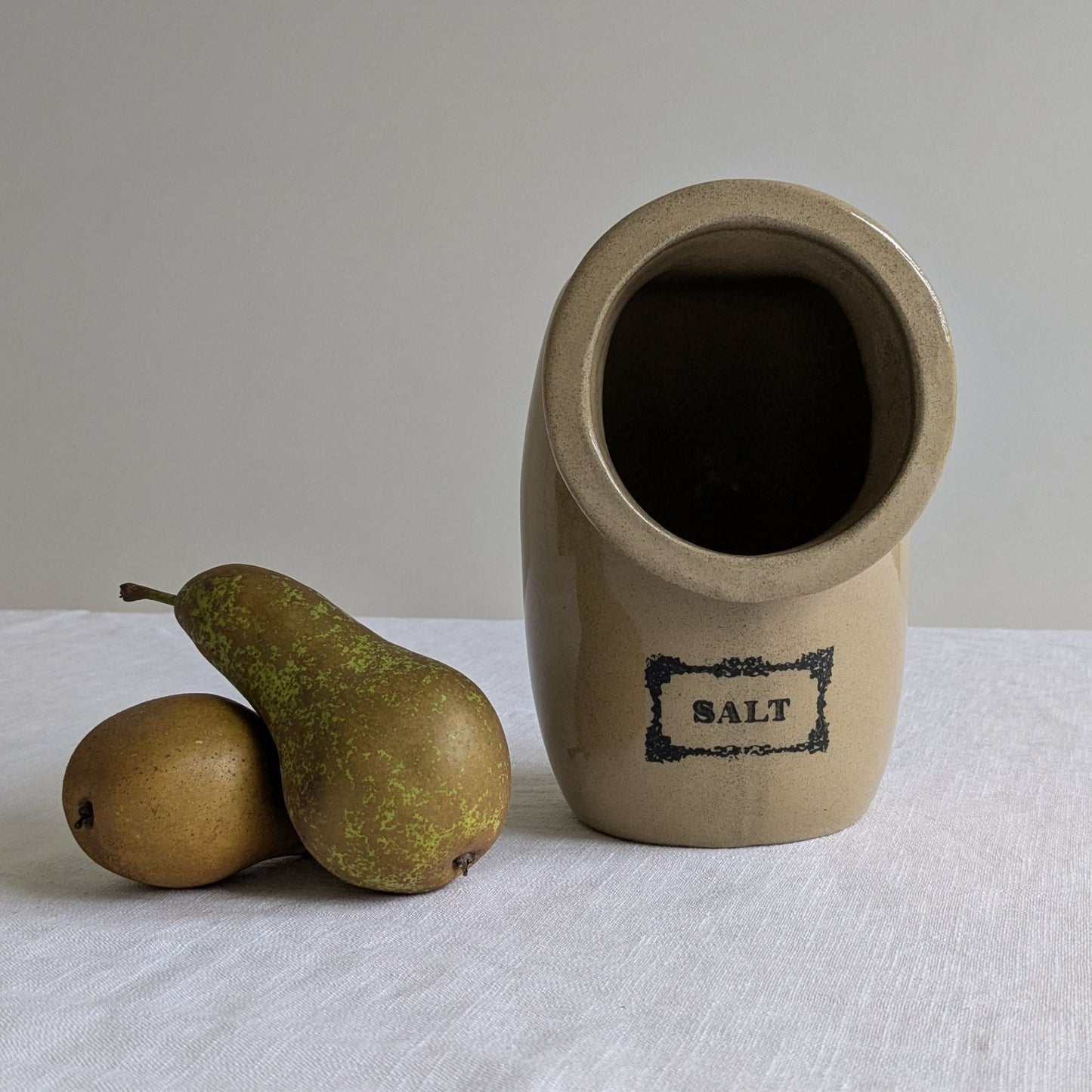 Stoneware Salt Pig