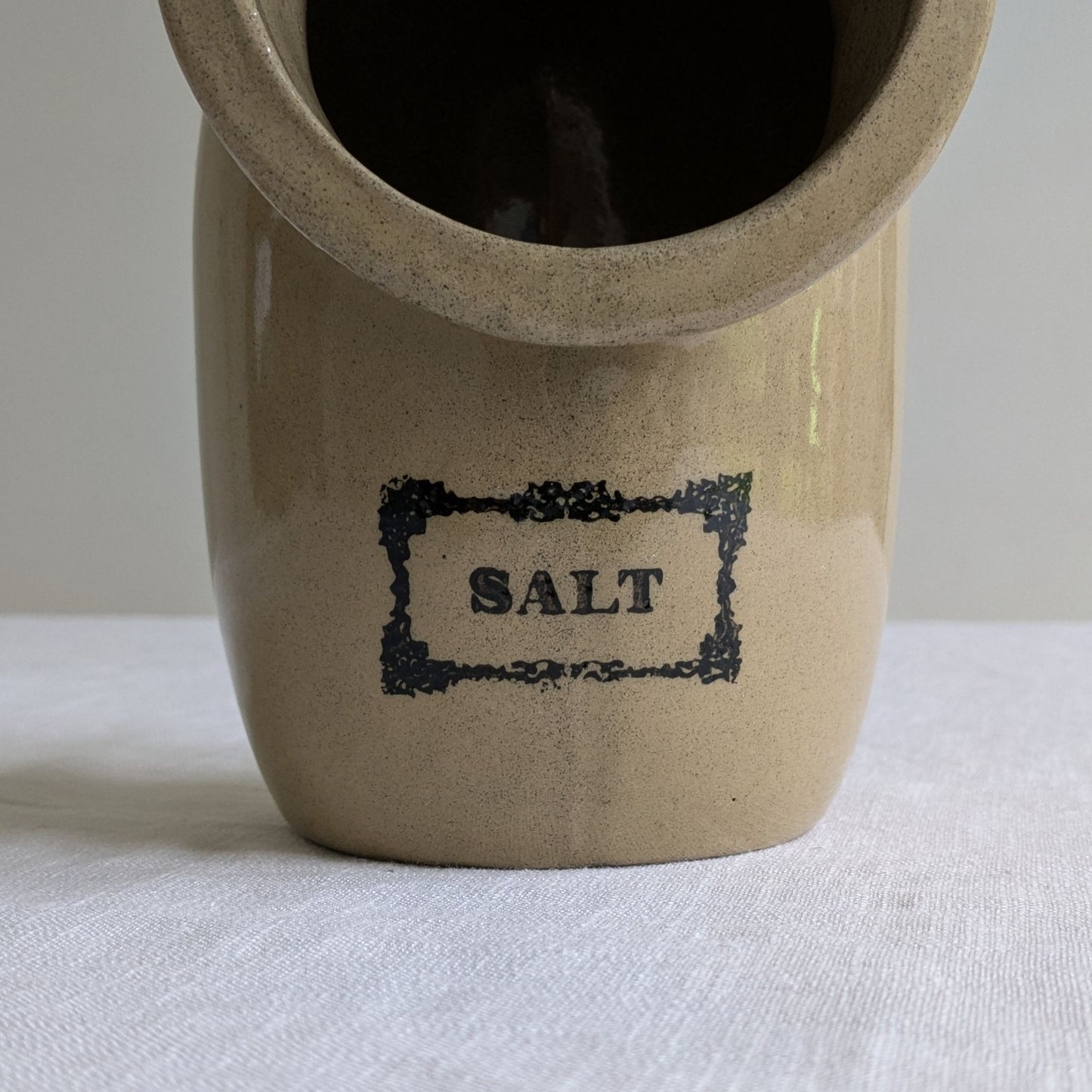 Stoneware Salt Pig