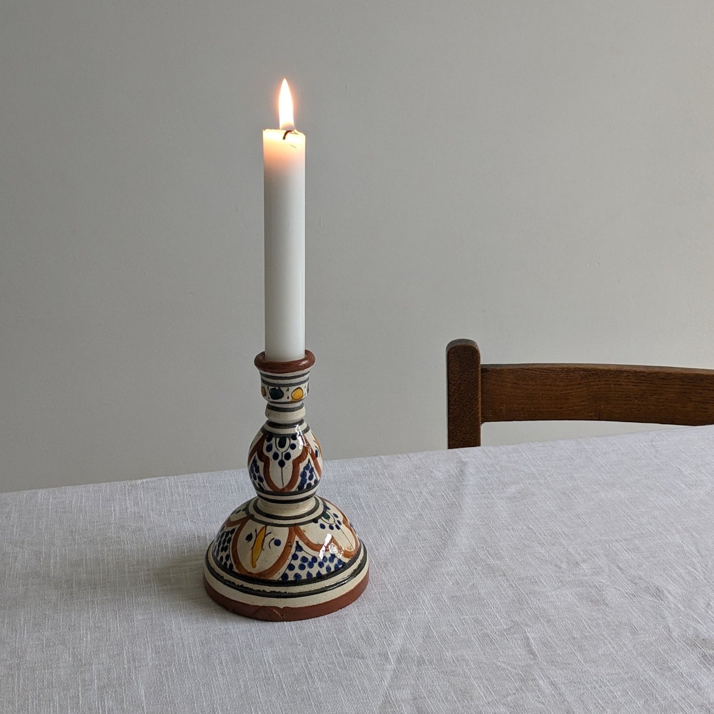 Moroccan Safi Candlestick