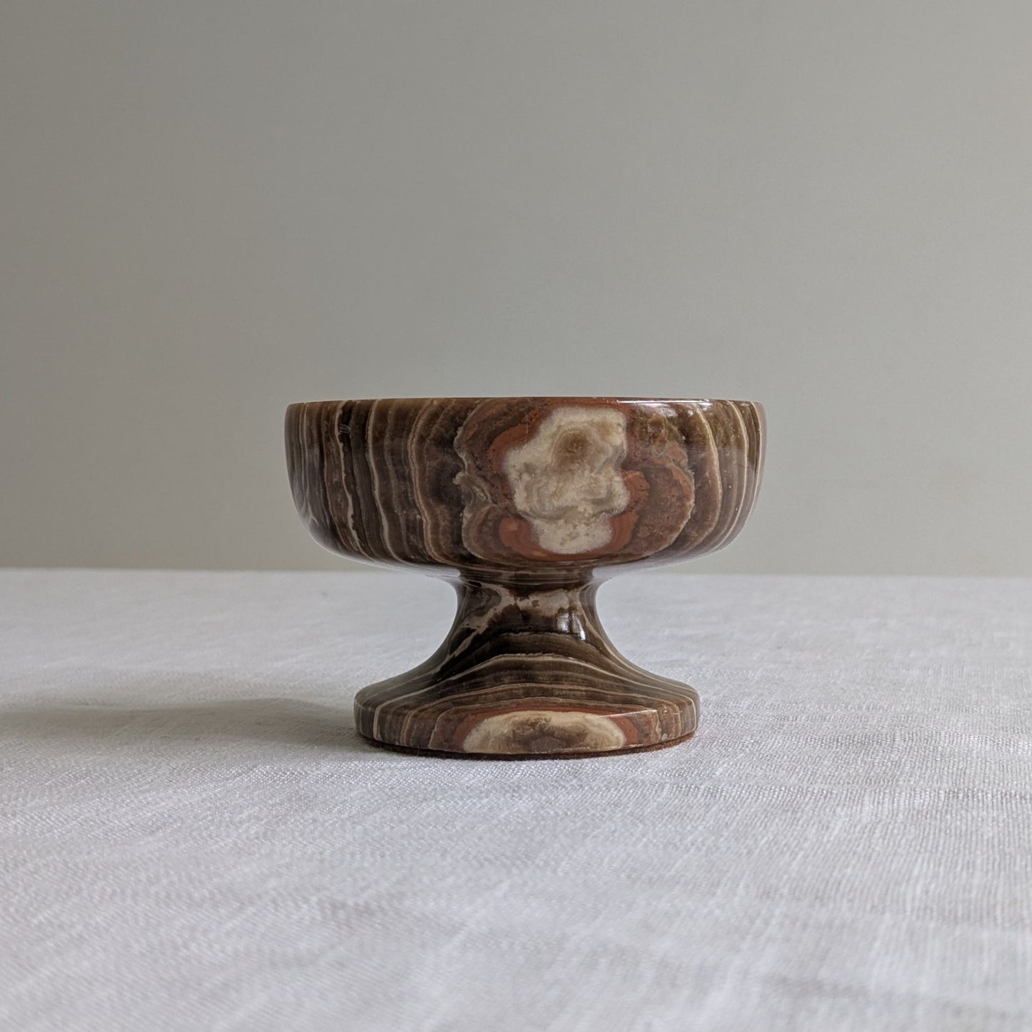 Onyx Pedestal Candle Holder