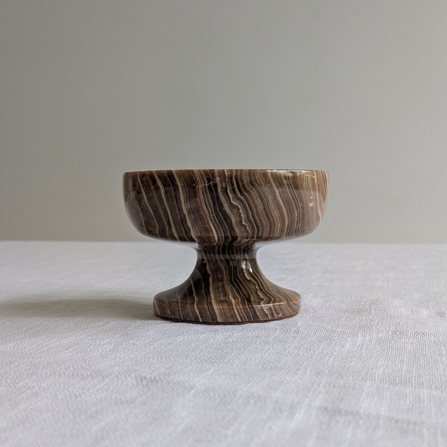 Onyx Pedestal Candle Holder