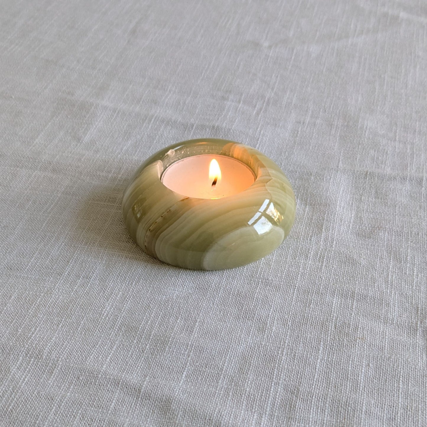 Onyx Tealight Holder