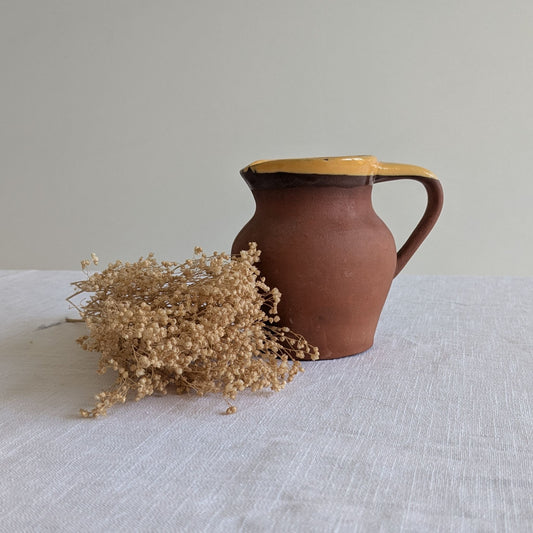 Rustic Slip Glaze Jug