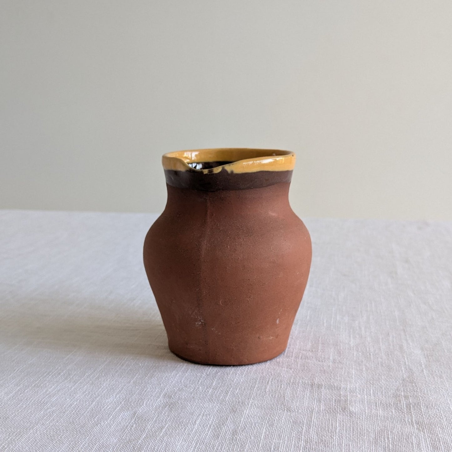 Rustic Slip Glaze Jug