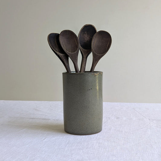 Stoneware Utensil Holder