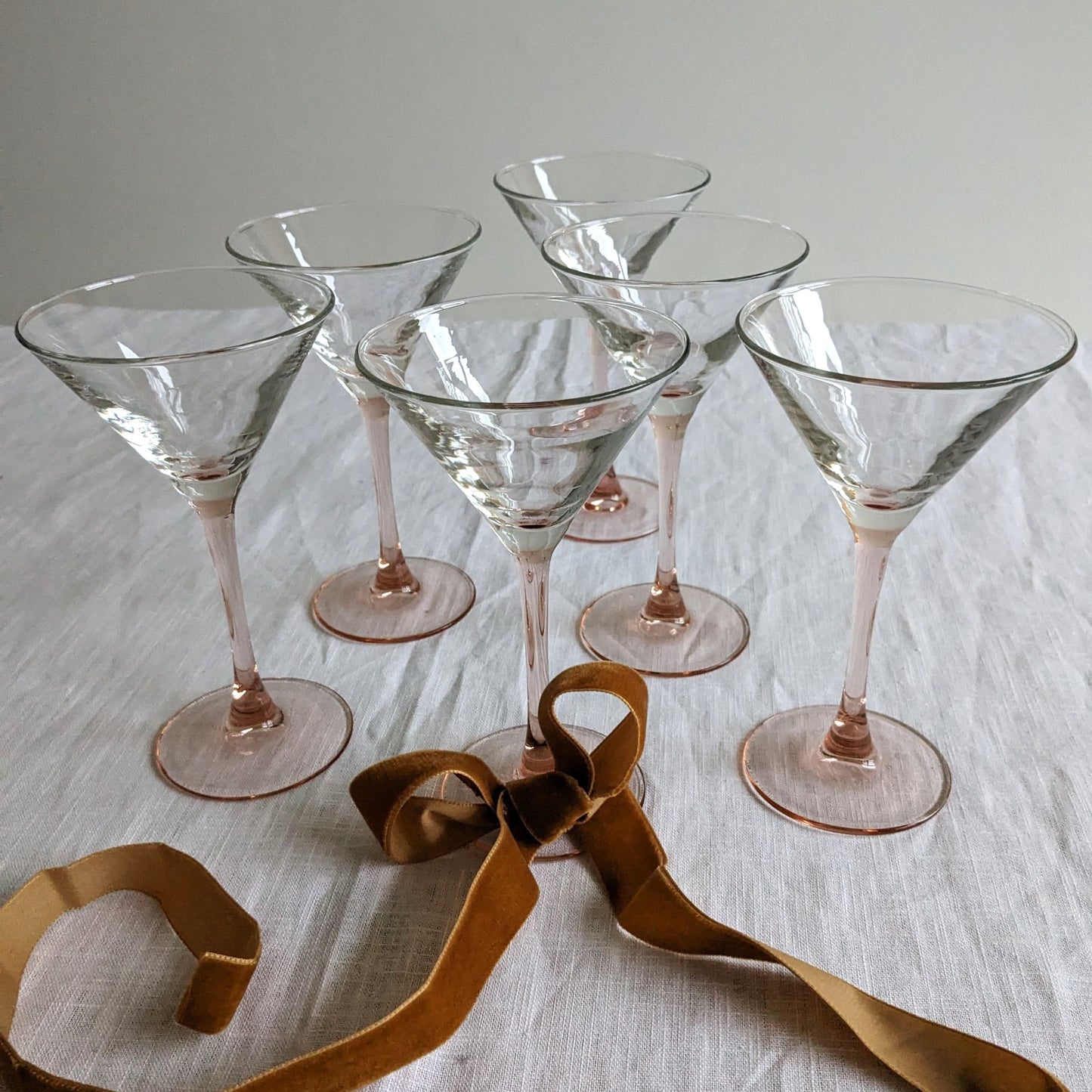 French Cocktail Glasses (Set of Six)