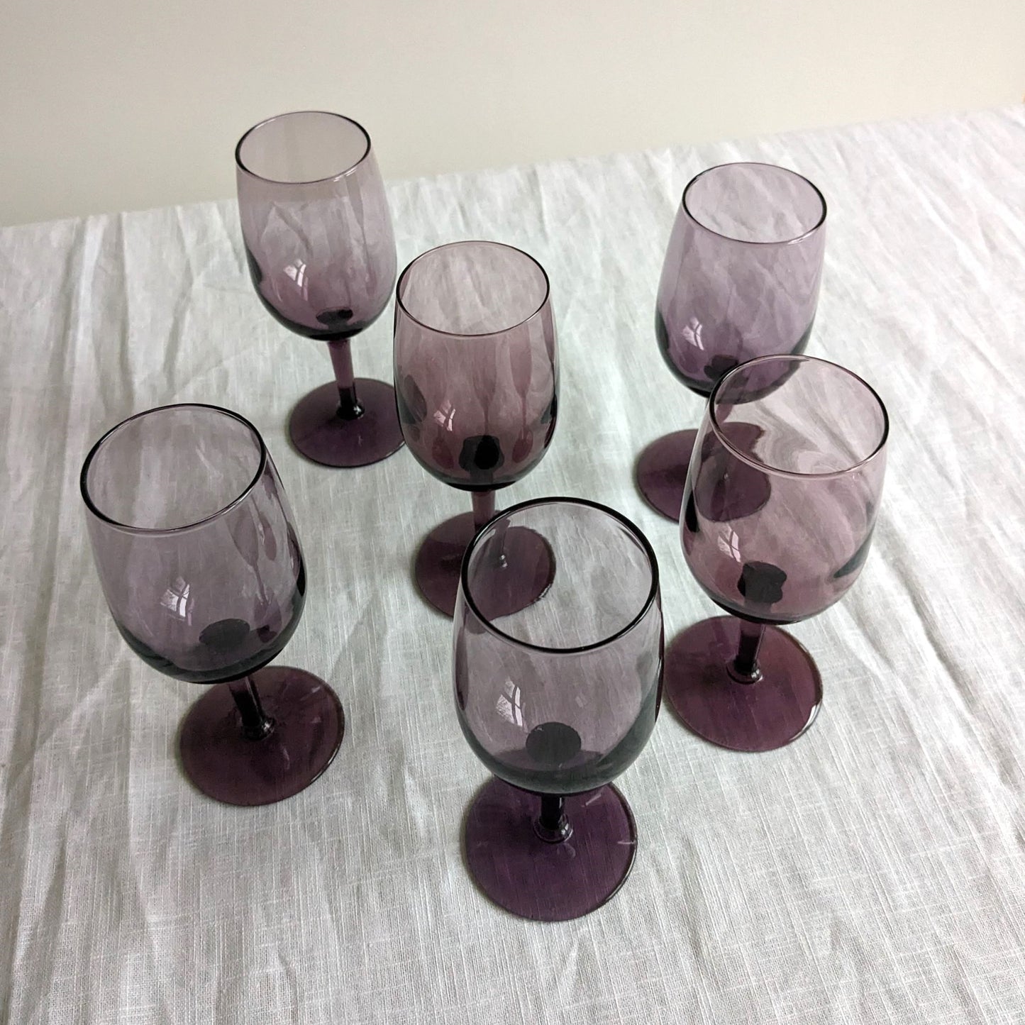 Small Plum Wine Glasses