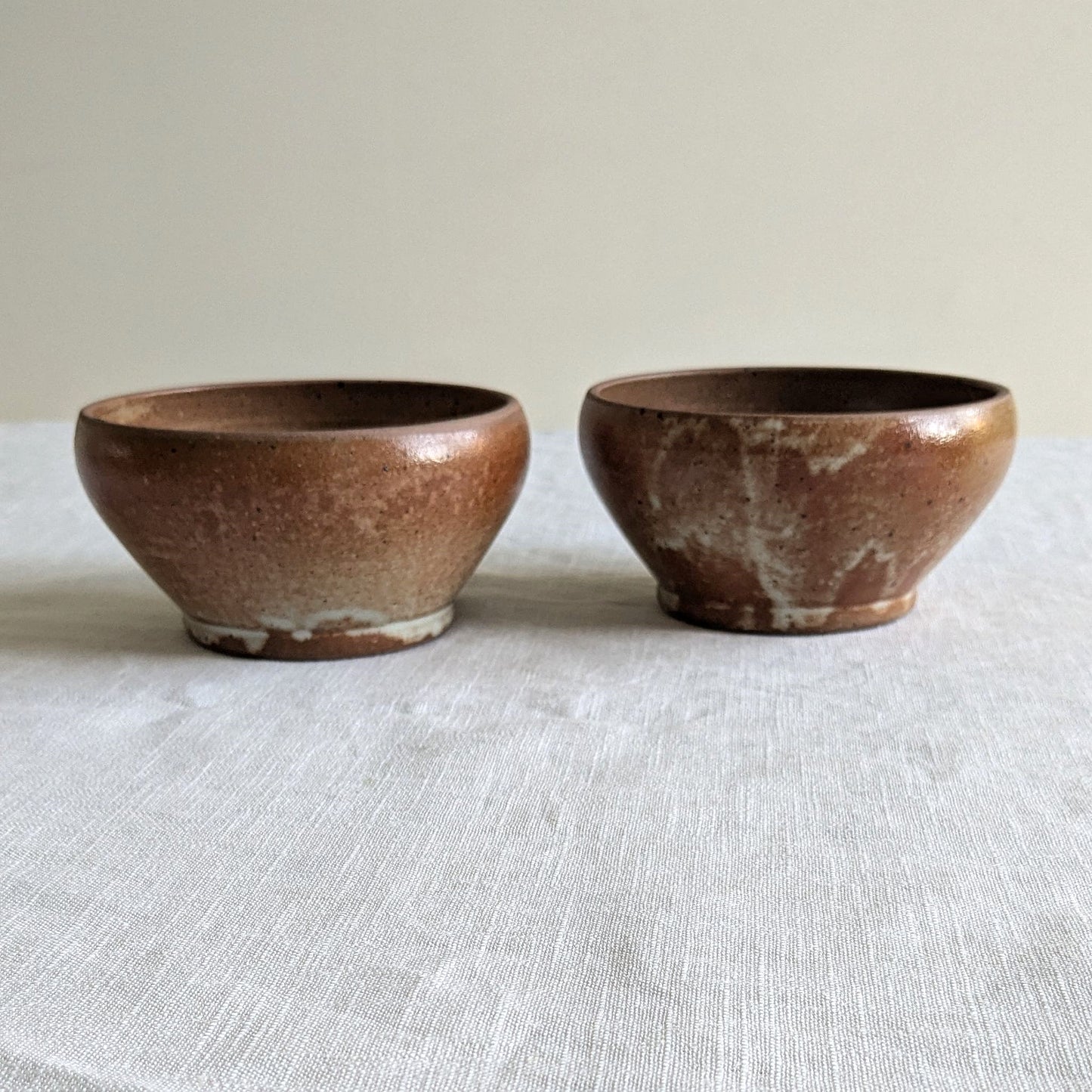 Pair of Rustic Nibble Bowls