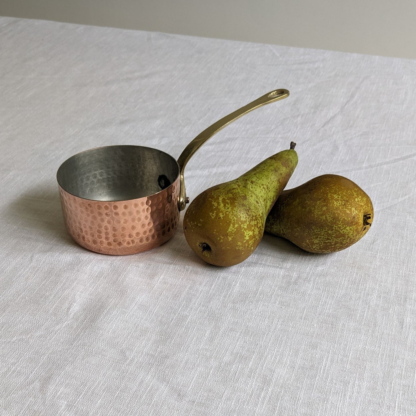 Hammered Copper Saucepan