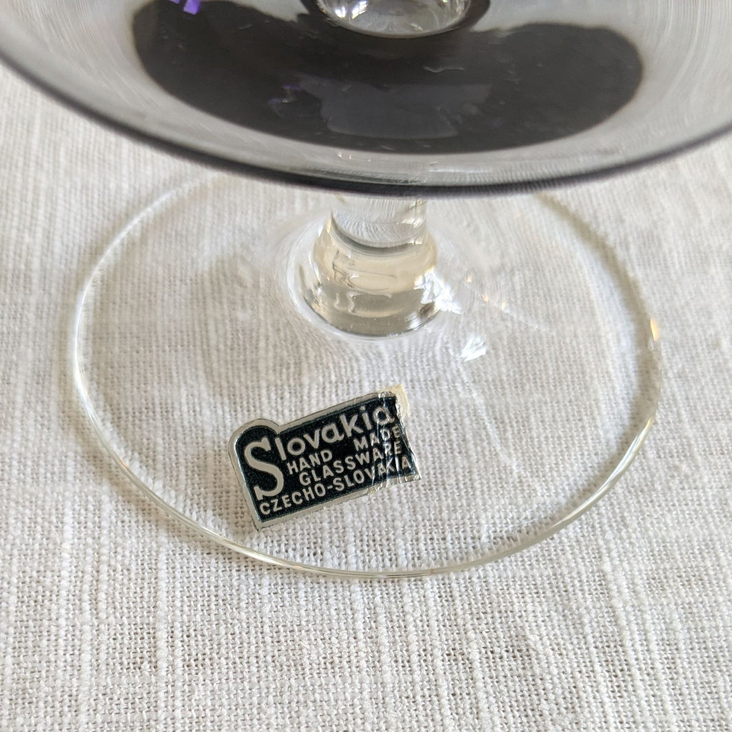 Smoked Brandy Glasses