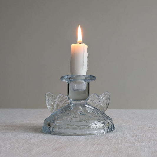 Art Deco Winged Candlestick