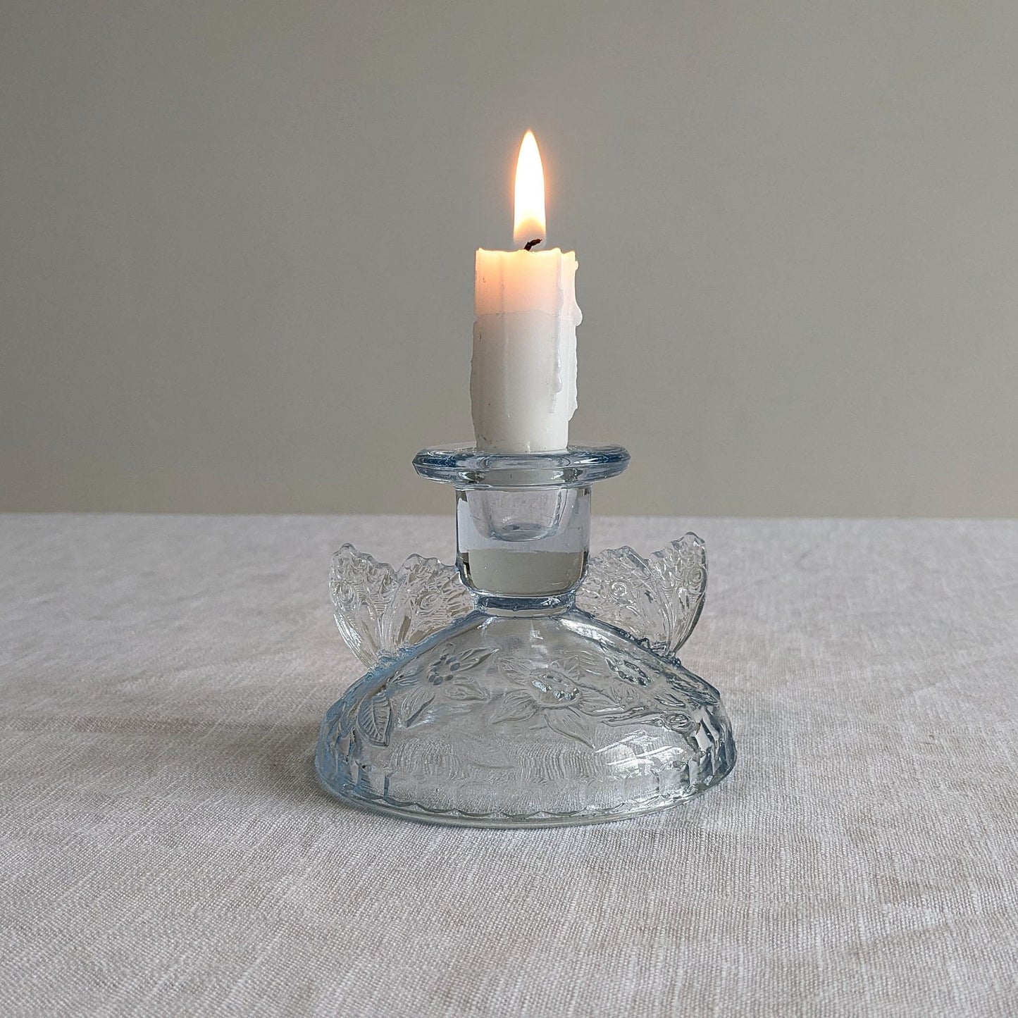 Art Deco Winged Candlestick