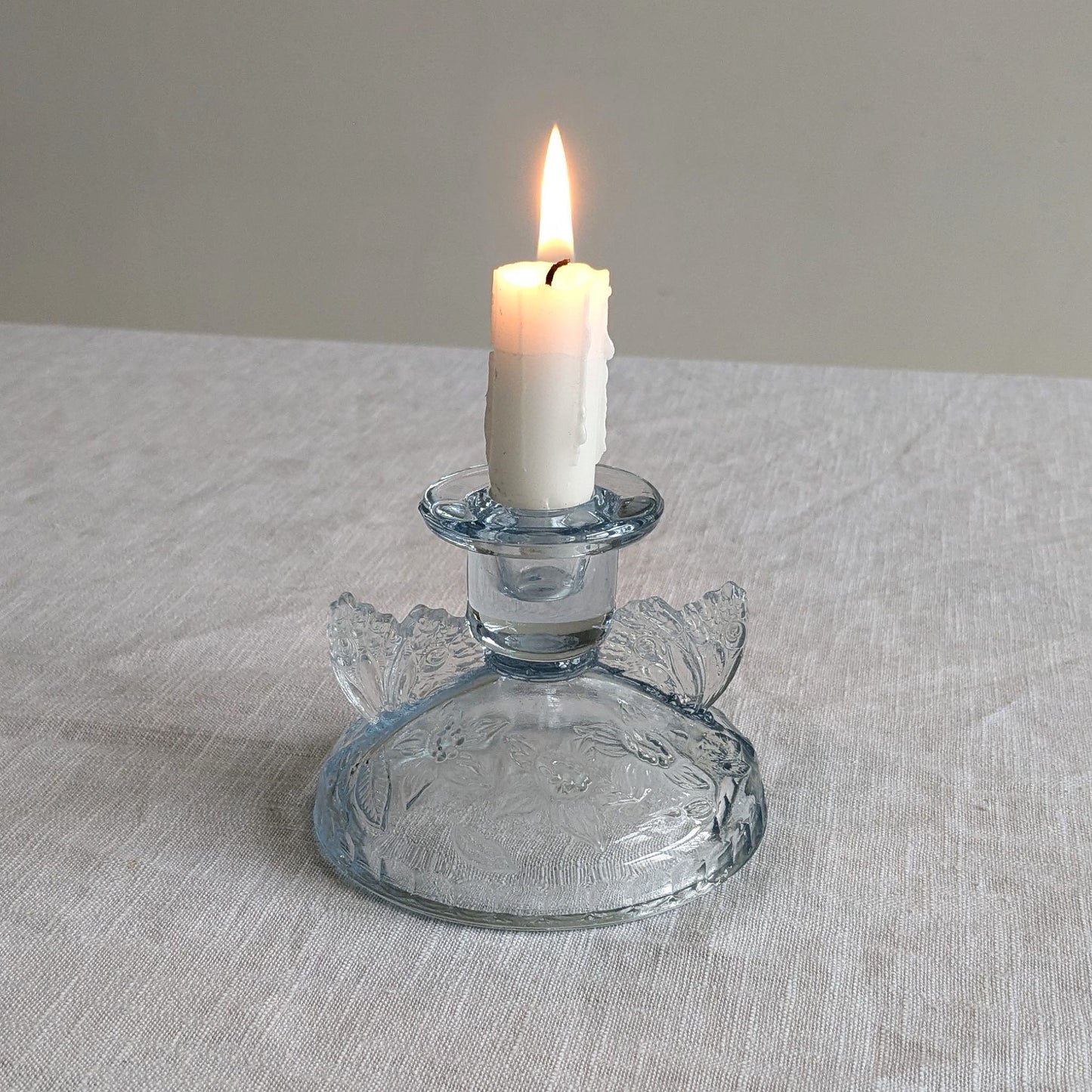 Art Deco Winged Candlestick