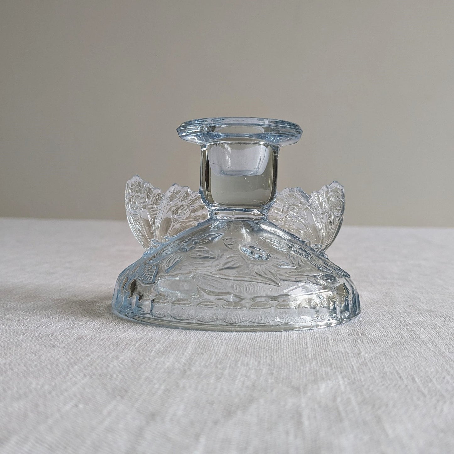 Art Deco Winged Candlestick