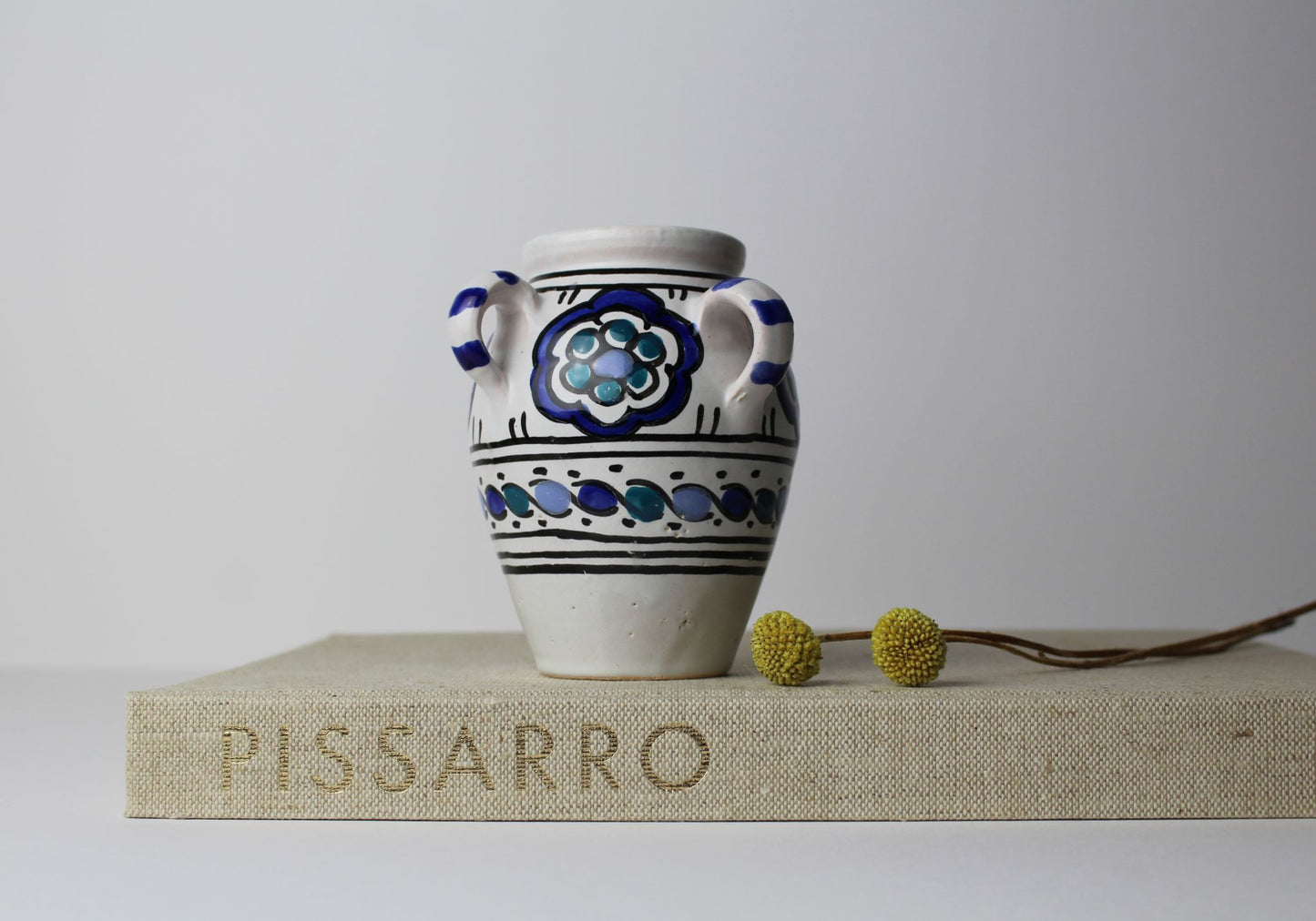 Spanish Folk Art Vase