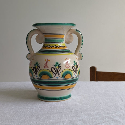 Spanish Talavera Vase