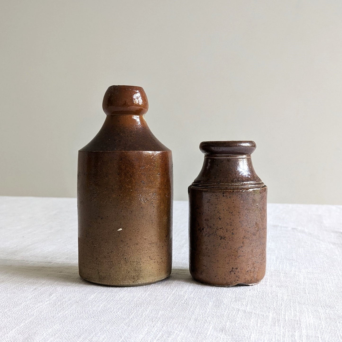 Stoneware Ink Bottles