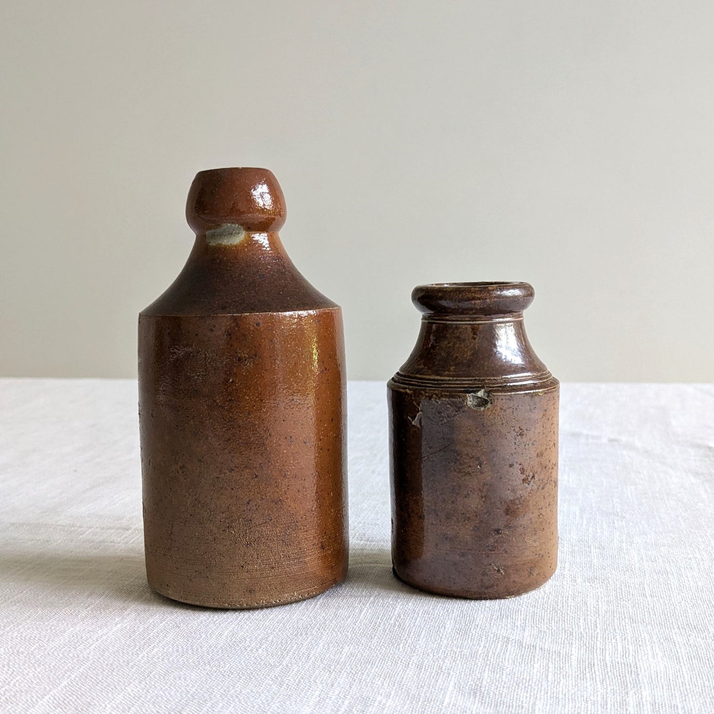 Stoneware Ink Bottles