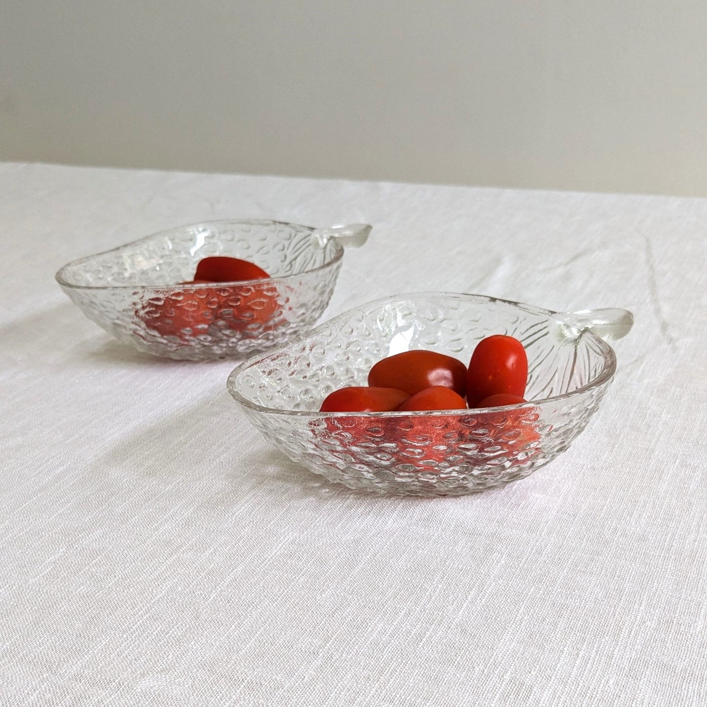 1970s Strawberry Bowls