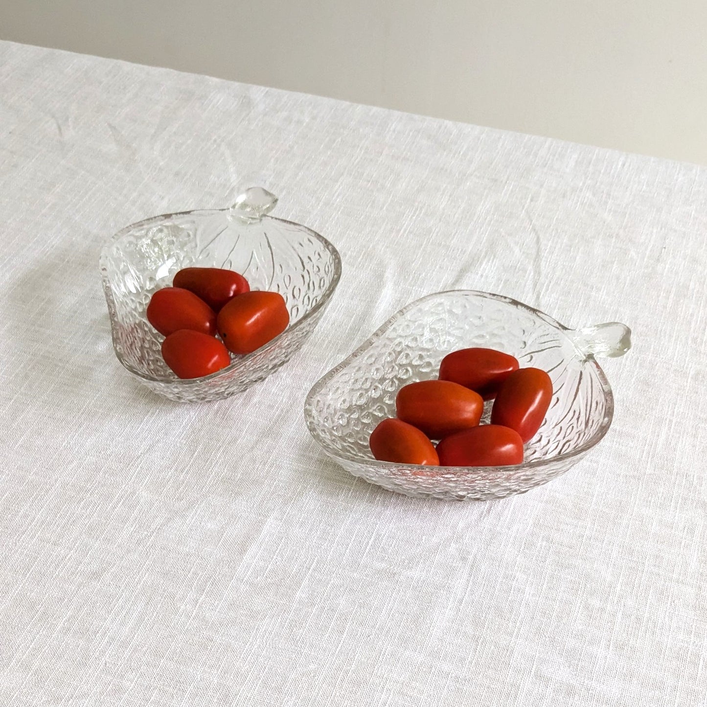 1970s Strawberry Bowls