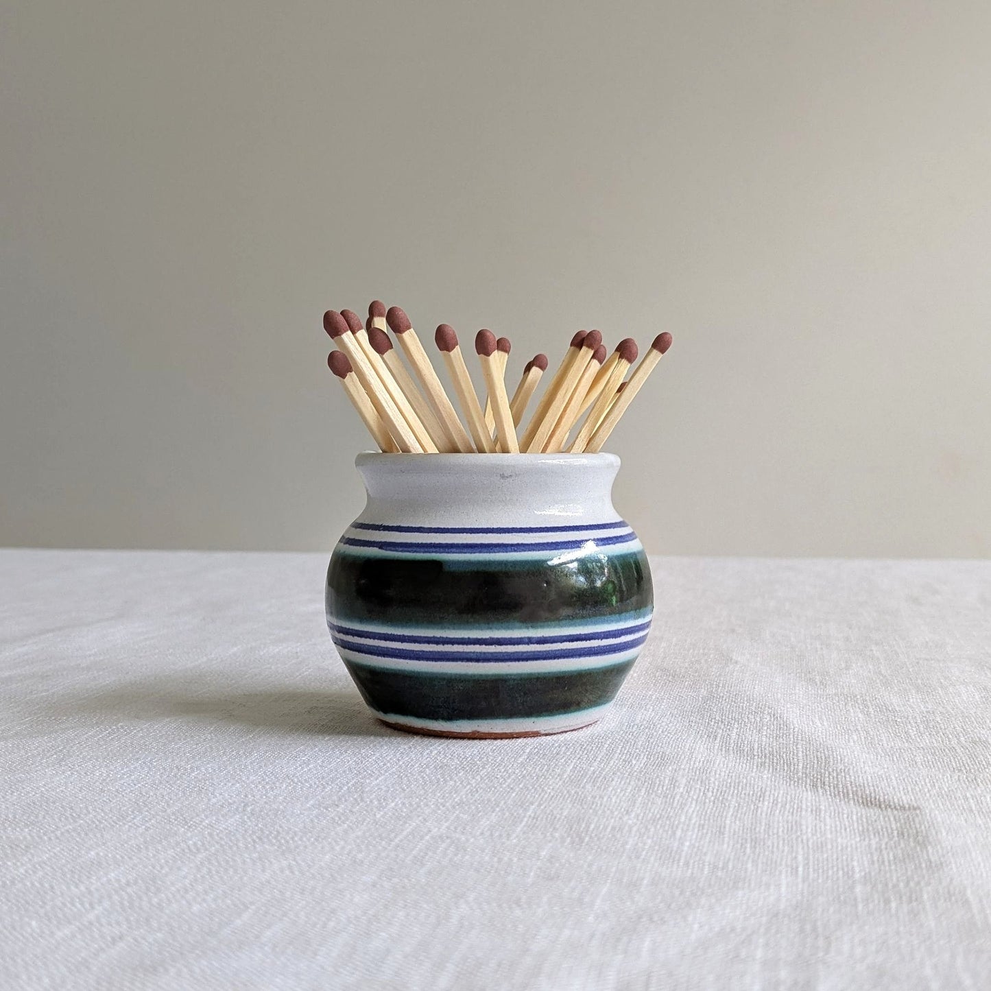 Studio Striped Pot