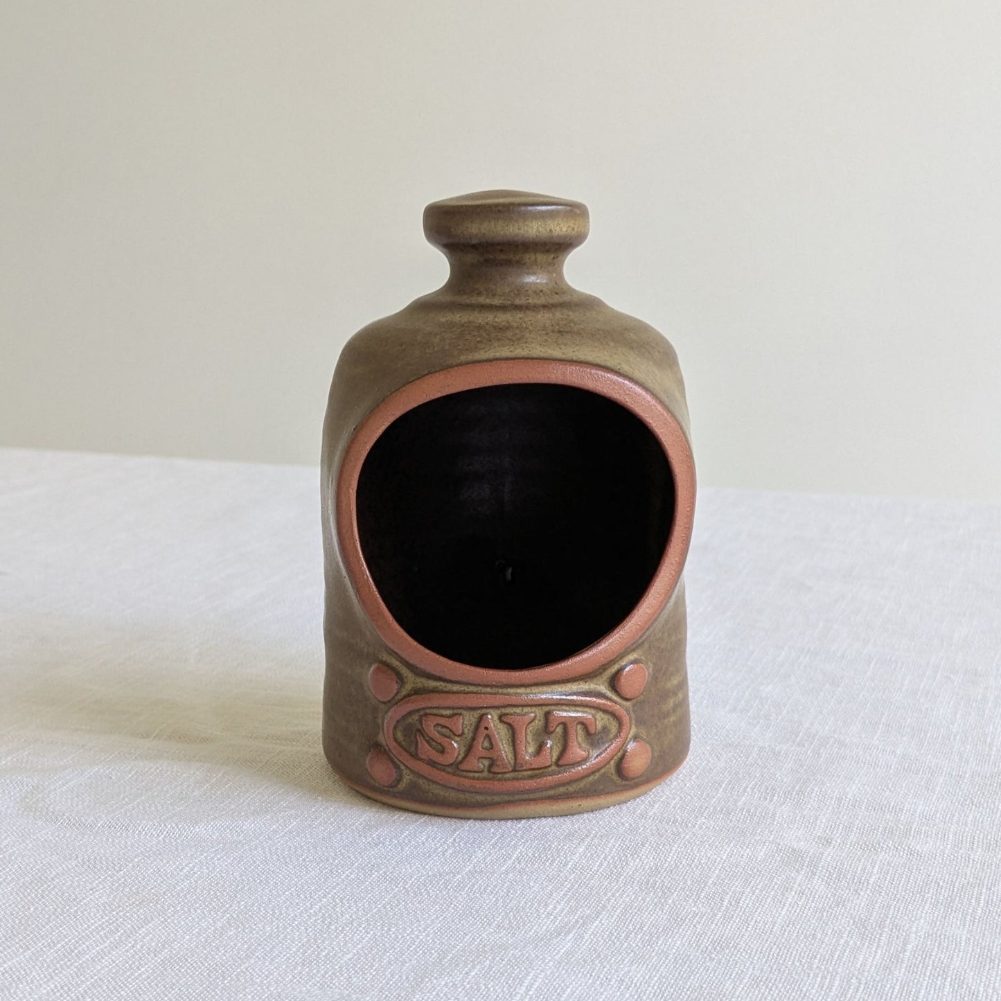 Studio Pottery Salt Pig
