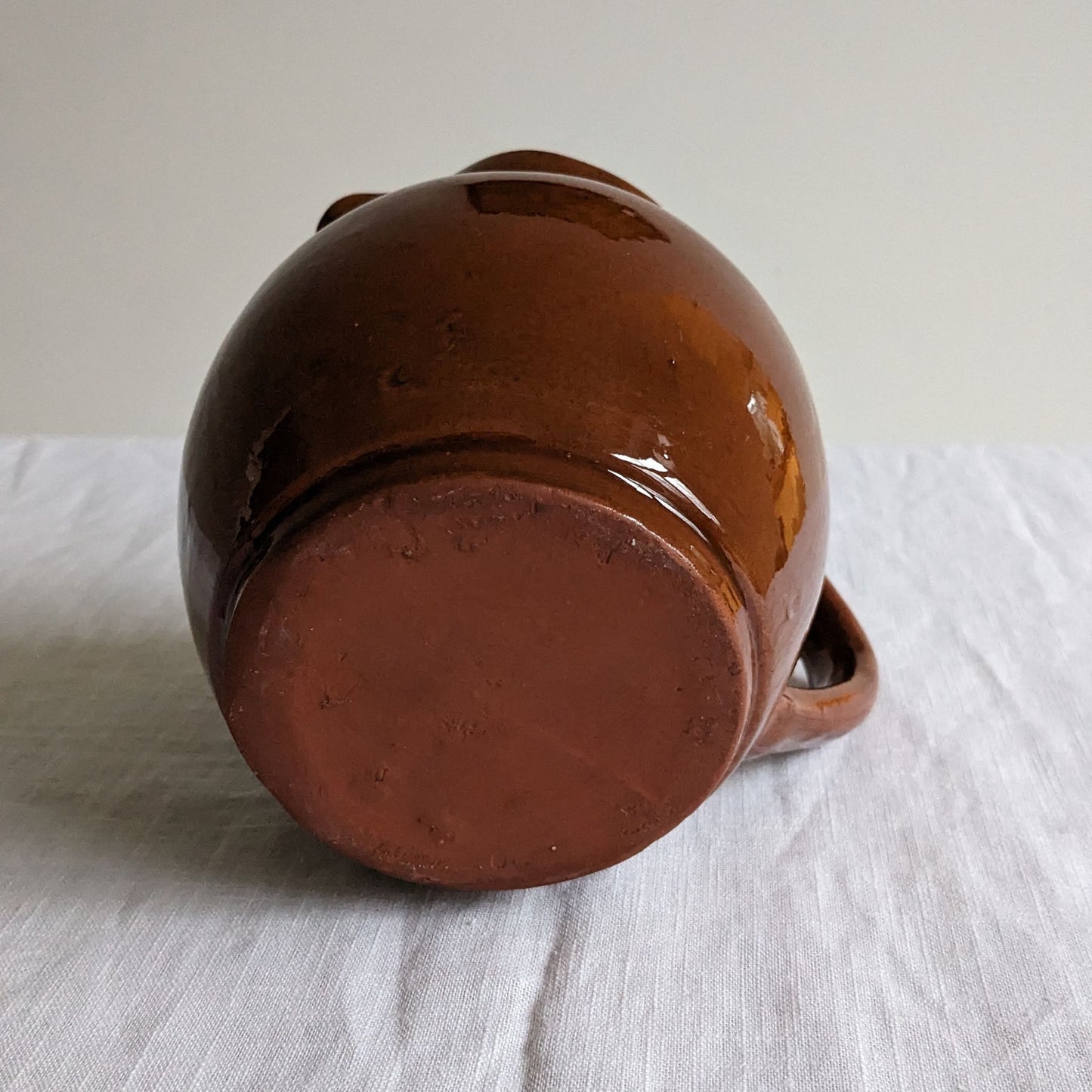 Terracotta Globe Pitcher