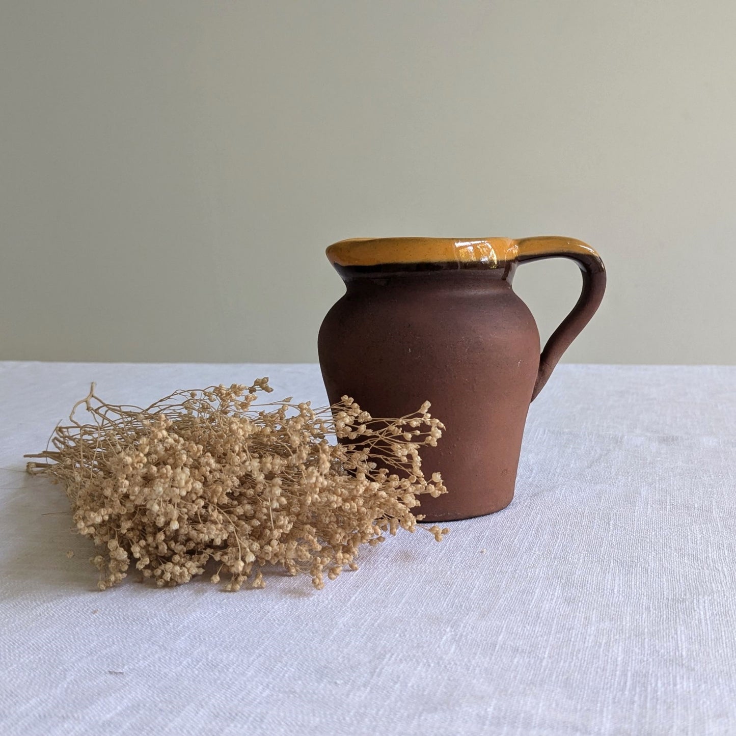 Rustic Slip Glaze Jug