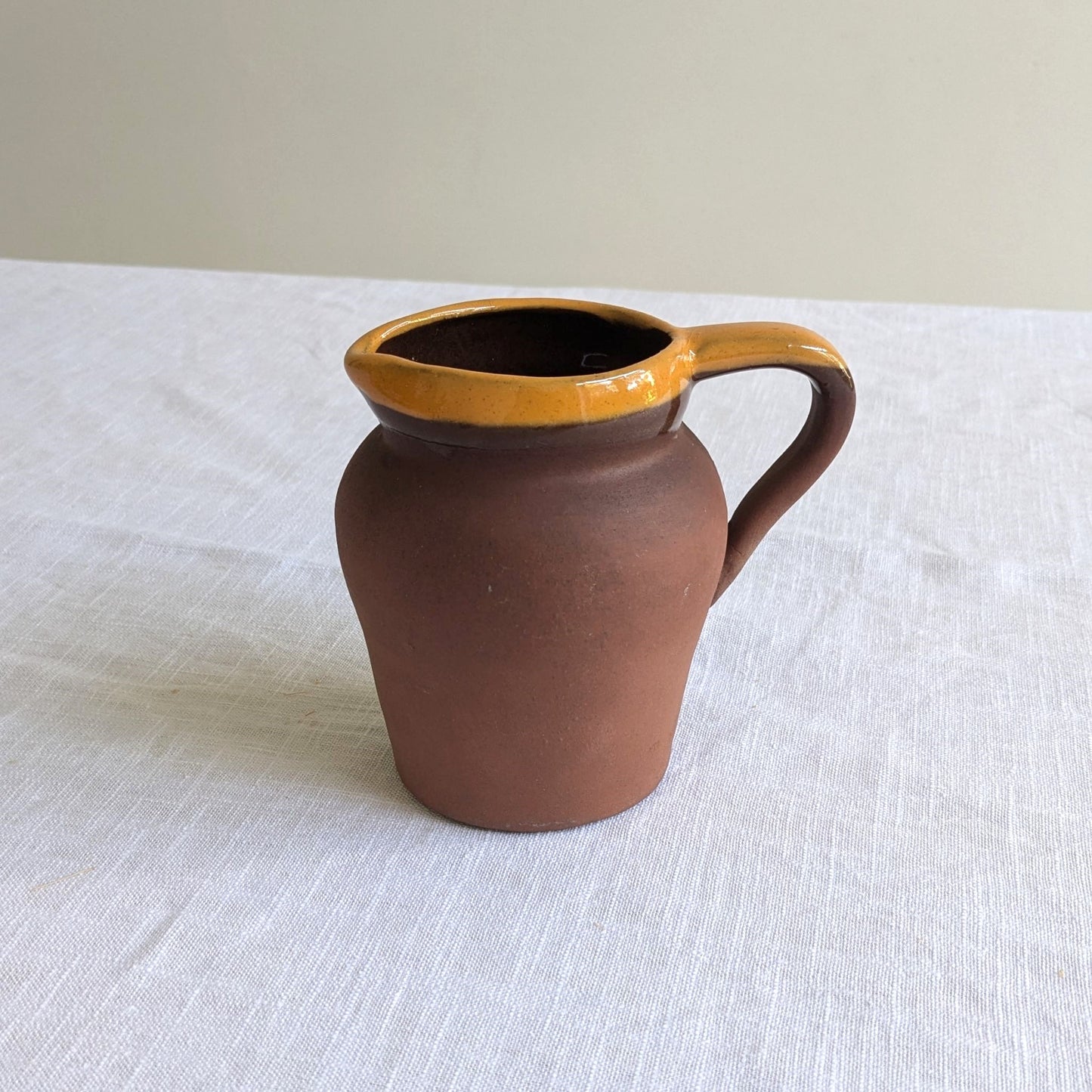 Rustic Slip Glaze Jug